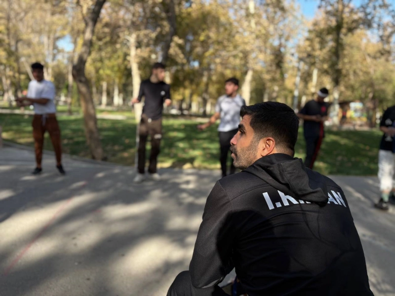 دویدن در پارک ملت با شاگردان باشگاه