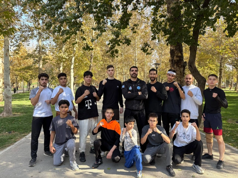 دویدن در پارک ملت با شاگردان باشگاه